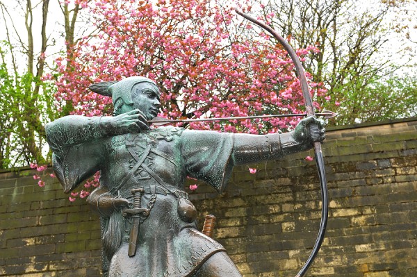 Nottingham Robin Hood Statue